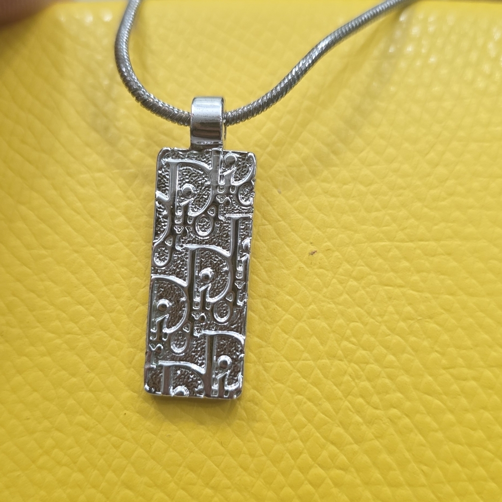 Christian Dior Vintage Reversible Trotter Necklace - Picture 1 of 3